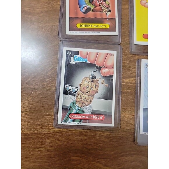 Vtg 1980's Topps Garbage Pail Kids cards stickers lot - Picture 6 of 6